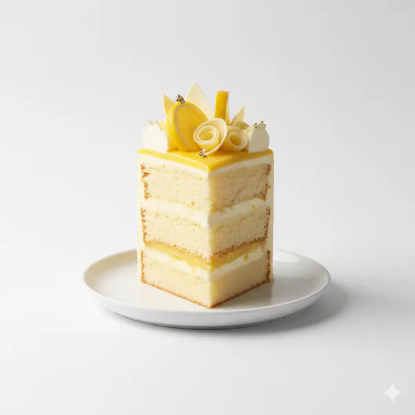 Decadent Chocolate Cake - 8 inch Lemon