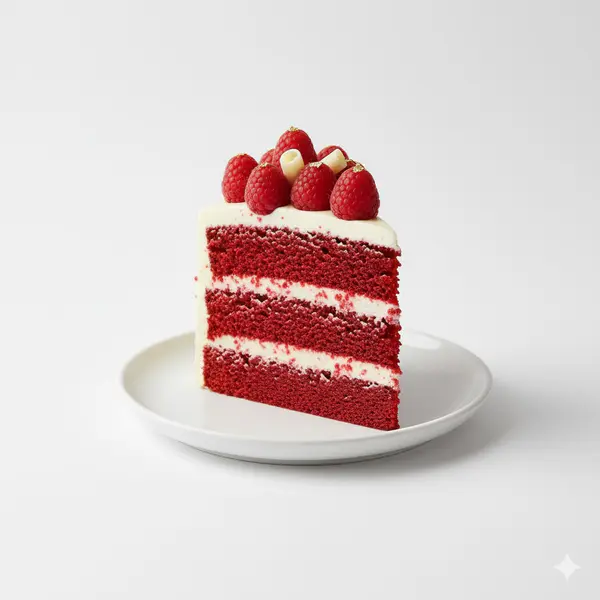 Elegant Red Velvet Cake - 8 inch